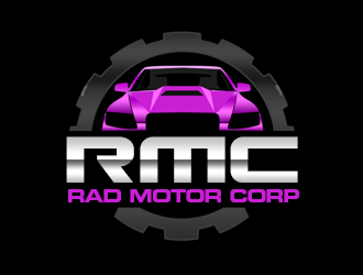 Rad Motor Corp; RMC logo design by kunejo