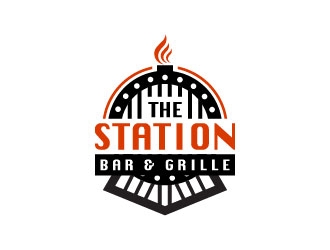 The Station Bar & Grille logo design by CreativeKiller