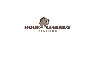 Hook Legends Fishing logo design by faraz
