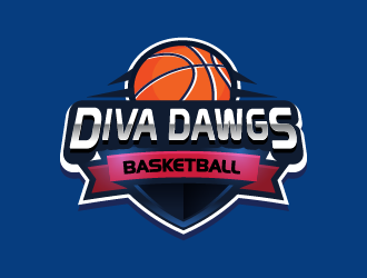 Diva Dawgs logo design by czars