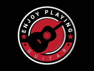Enjoy Playing Guitar logo design by drifelm