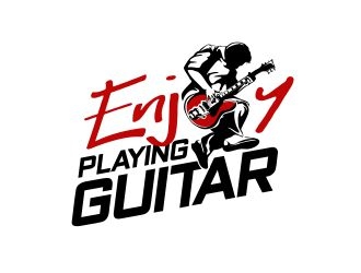 Enjoy Playing Guitar logo design by veron