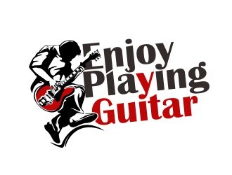 Enjoy Playing Guitar logo design by veron