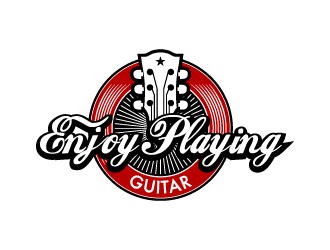 Enjoy Playing Guitar logo design by Ultimatum