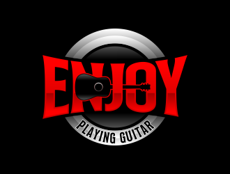 Enjoy Playing Guitar logo design by ekitessar