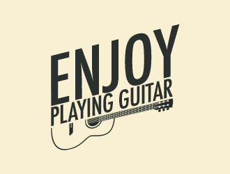 Enjoy Playing Guitar logo design by ProfessionalRoy