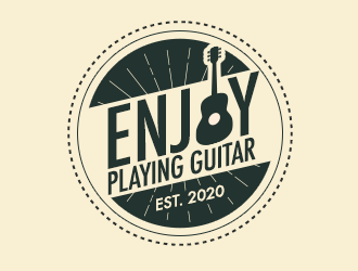Enjoy Playing Guitar logo design by ProfessionalRoy