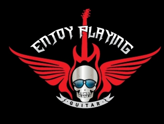 Enjoy Playing Guitar logo design by drifelm