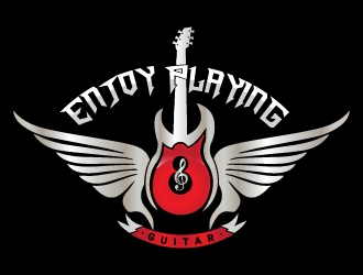 Enjoy Playing Guitar logo design by drifelm