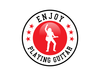 Enjoy Playing Guitar logo design by done