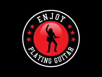 Enjoy Playing Guitar logo design by done