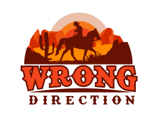 Wrong Direction  logo design by logy_d