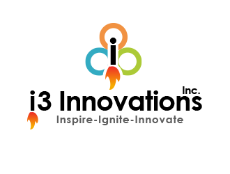 i3 Innovations, Inc. - Inspire.Ignite.Innovate logo design by BeDesign