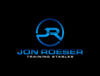 Jon Roeser Training Stables logo design by Lavina