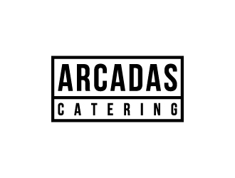 Arcadas Catering  logo design by gateout