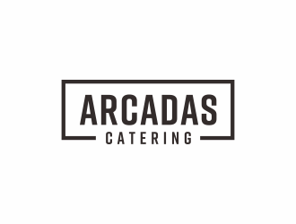 Arcadas Catering  logo design by scolessi