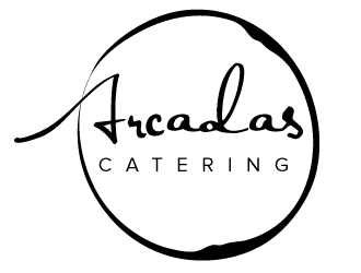 Arcadas Catering  logo design by gilkkj