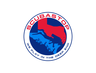 ScubaStop logo design by brandshark