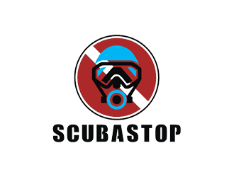 ScubaStop logo design by ArRizqu