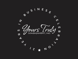 Yours Truly Consignment logo design by aryamaity