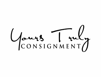 Yours Truly Consignment logo design by eagerly