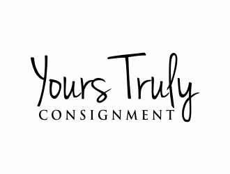 Yours Truly Consignment logo design by eagerly