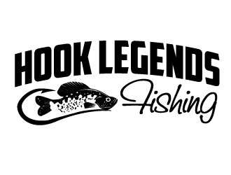 Hook Legends Fishing logo design by Ultimatum