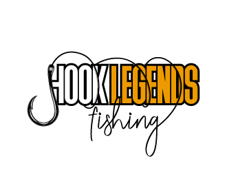 Hook Legends Fishing Logo Design - 48hourslogo