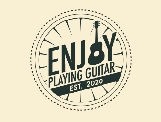 Enjoy Playing Guitar logo design by ProfessionalRoy