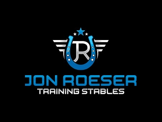 Jon Roeser Training Stables logo design by yippiyproject
