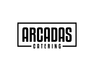 Arcadas Catering  logo design by denfransko