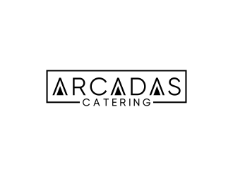 Arcadas Catering  logo design by graphicstar