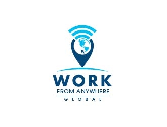 Work From Anywhere [Global] logo design by usef44