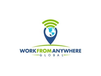 Work From Anywhere [Global] logo design by usef44