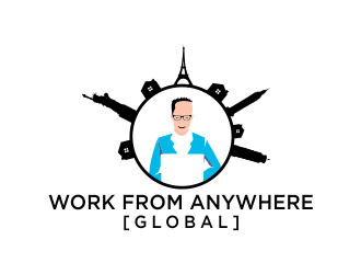 Work From Anywhere [Global] logo design by Dhieko