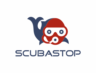 ScubaStop logo design by azizah