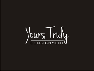 Yours Truly Consignment logo design by andayani*