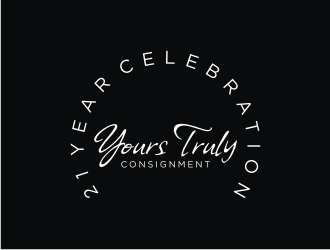 Yours Truly Consignment logo design by mbamboex