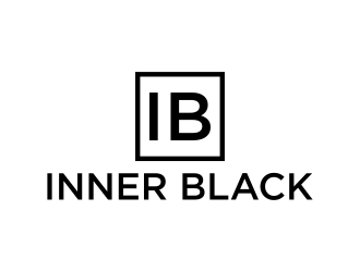 Inner Black  logo design by p0peye