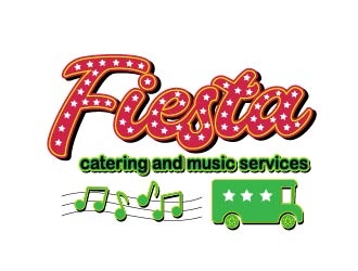 Fiesta, catering and music services logo design by chumberarto