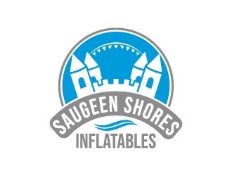 Saugeen Shores Inflatables logo design by mewlana