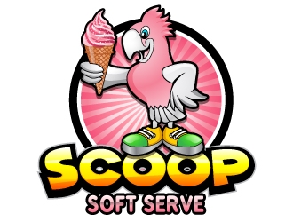 Scoop Soft Serve logo design by uttam