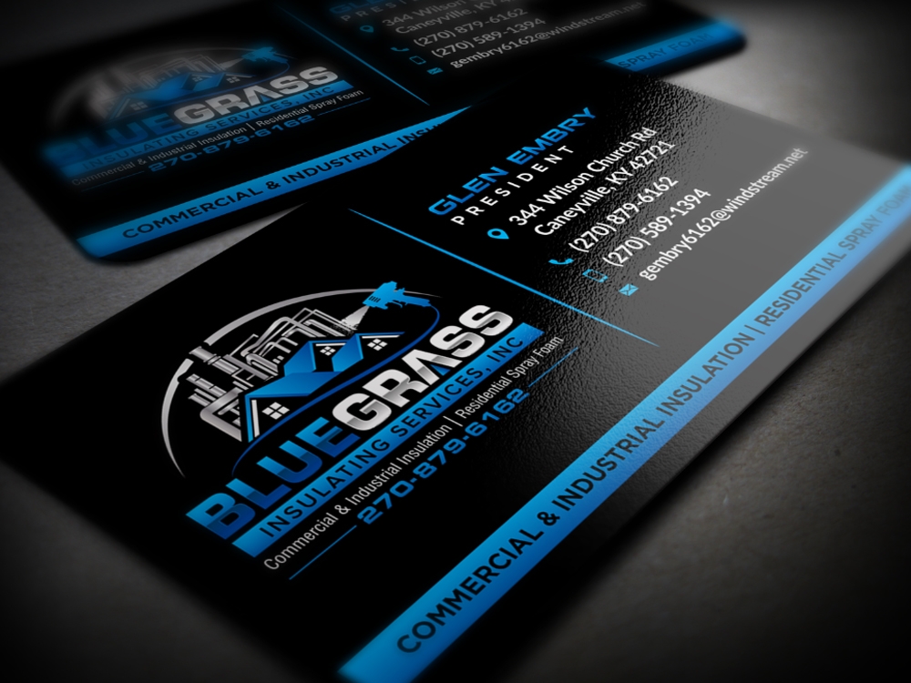 Bluegrass Insulating Services, Inc logo design by Realistis