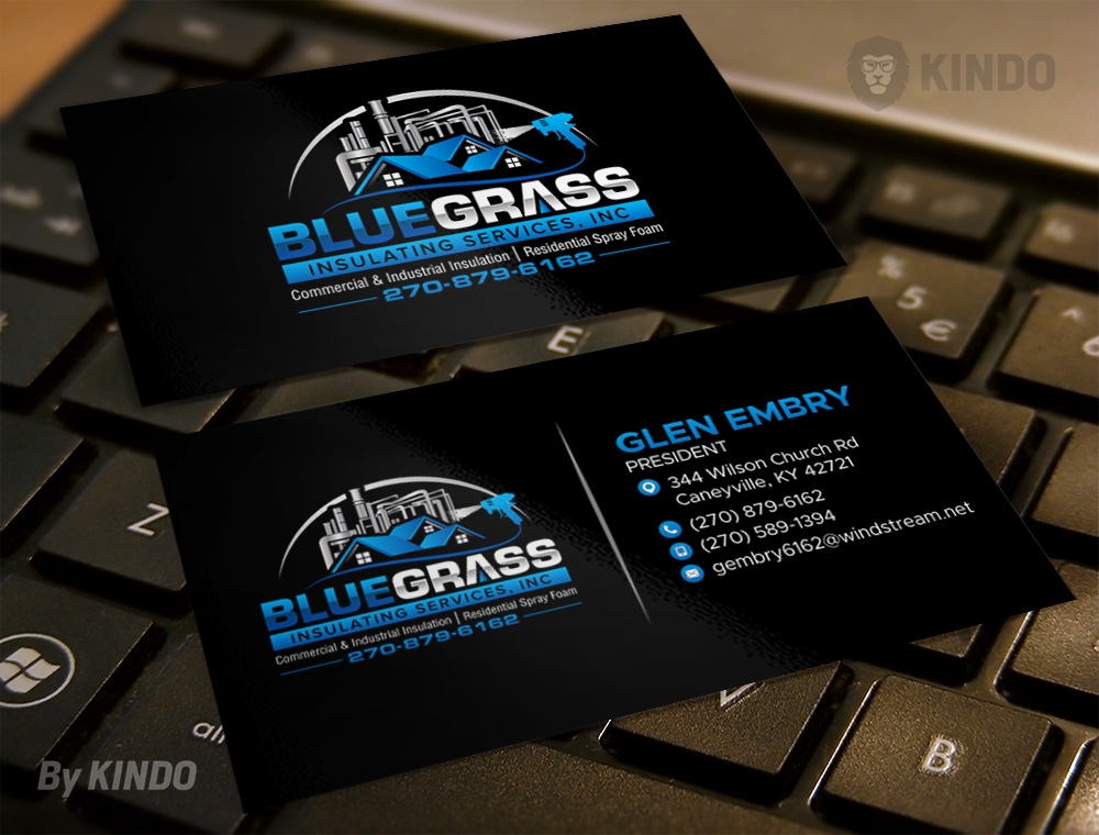 Bluegrass Insulating Services, Inc logo design by Kindo
