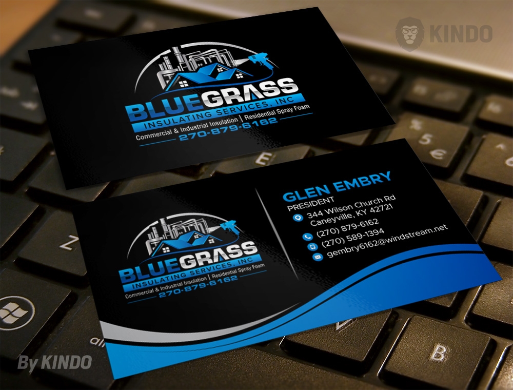 Bluegrass Insulating Services, Inc logo design by Kindo