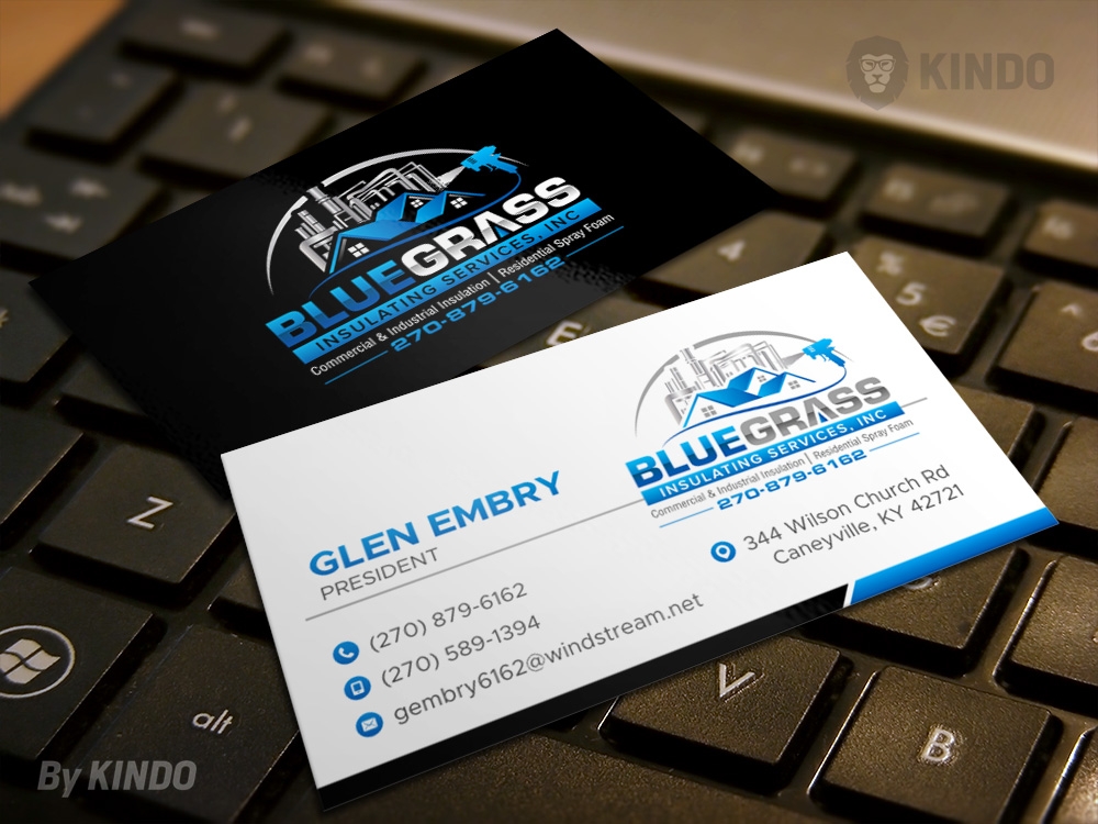 Bluegrass Insulating Services, Inc logo design by Kindo