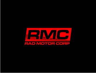 Rad Motor Corp; RMC logo design by sodimejo