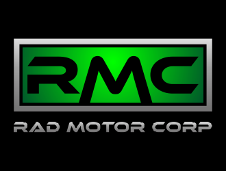 Rad Motor Corp; RMC logo design by luckyprasetyo