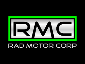 Rad Motor Corp; RMC logo design by luckyprasetyo