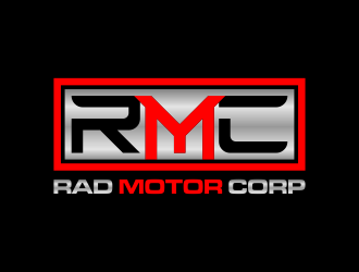 Rad Motor Corp; RMC logo design by luckyprasetyo